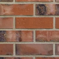 Клинкерный кирпич ABC Klinkergruppe - Artland rot Kohlebrand glatt, 0103