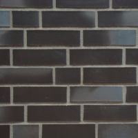 Клинкерный кирпич ABC Klinkergruppe - Dresden schwarz-blau-bunt glatt, 5954