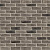 Кирпич облицовочный ручной формовки Terca - Cinder Coal White Grijs Zwart Wit